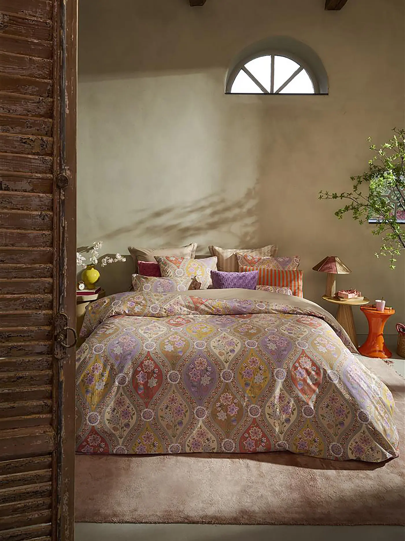 PIP STUDIO | Perkal Bettwäsche ORNAMENTO RAMO 70x90cm/140x200cm Multi | 